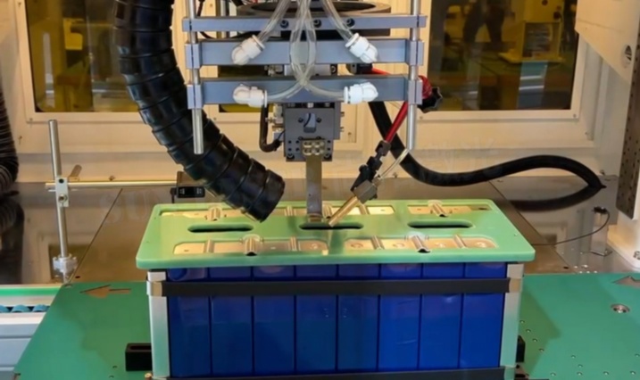 電池焊接自動(dòng)化產(chǎn)線組成