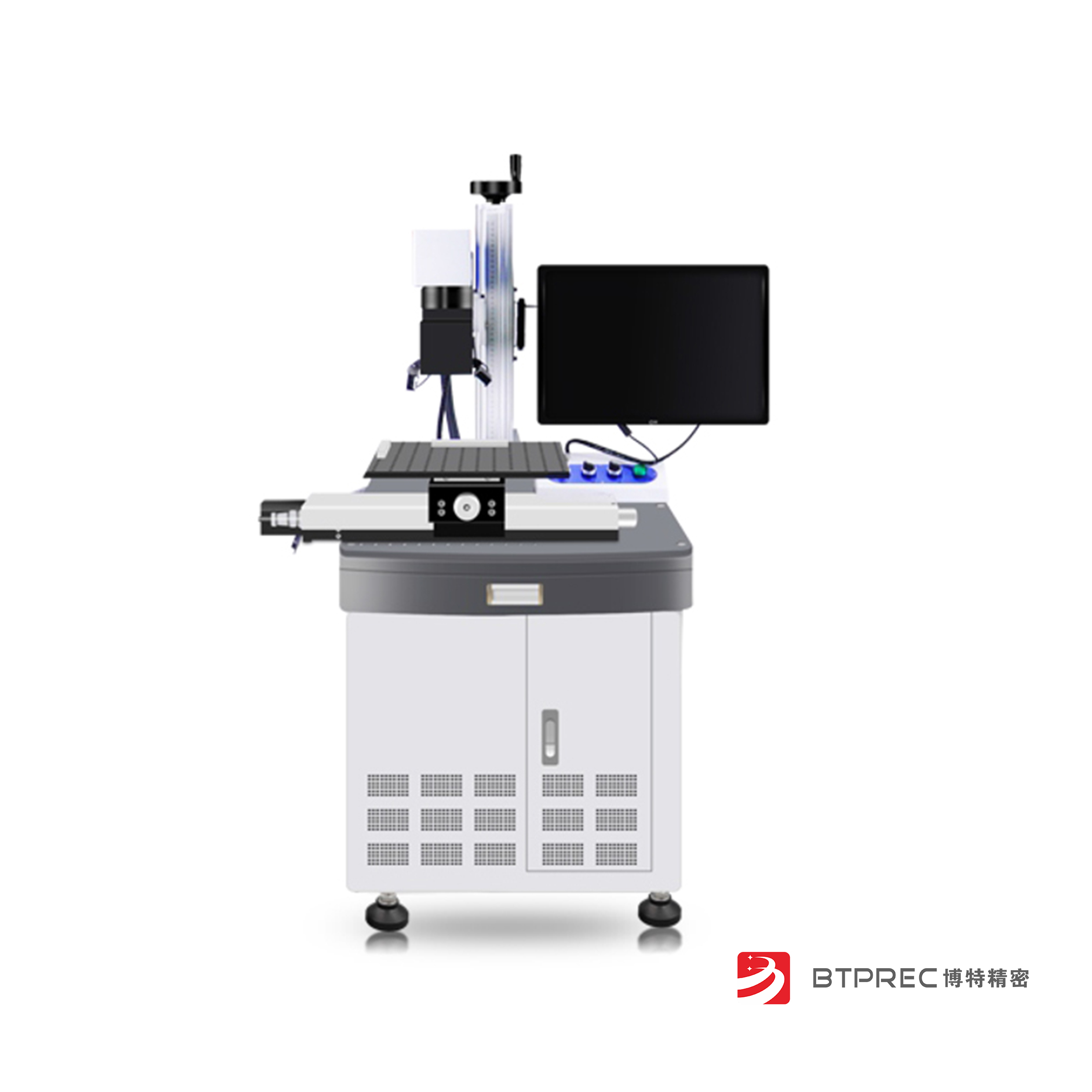 CCD視覺定位加持！博特精密光纖激光打標機助力電子制造業(yè)效率翻倍